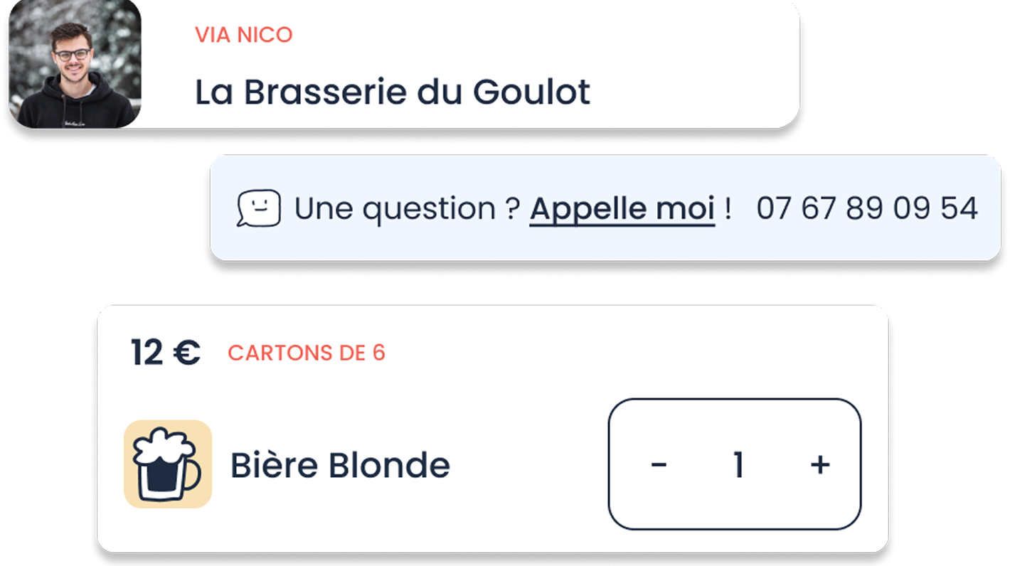 Régale-toi avec les produits de tes potes